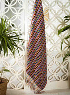 100% Organic Cotton Striped Bath Towel