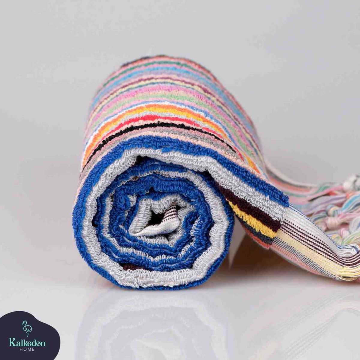 Striped Hand Towel for Bath & Kitchen