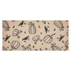 Raven & Pumpkin Gothic Fall Area Rug
