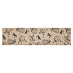 Raven & Pumpkin Gothic Halloween Table Runner