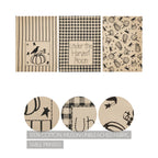 Midnight Harvest Pumpkin & Raven Kitchen Towel Collection | Set of 3 Cotton Towels