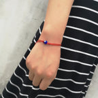 Red String Bracelets Simple Lightweight Bracelet Handmade Braided Rope Blue Eye Charm Jewelry For Women Children Handmade Braided Rope Matching Bracelet Adjustable Blue Eye Charm Bracelets For Men And Women