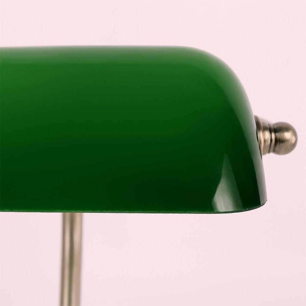 Retro Vintage European Banker's LED Desk Lamp