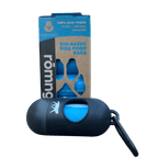 bio-based dog poop bags + bamboo dispenser