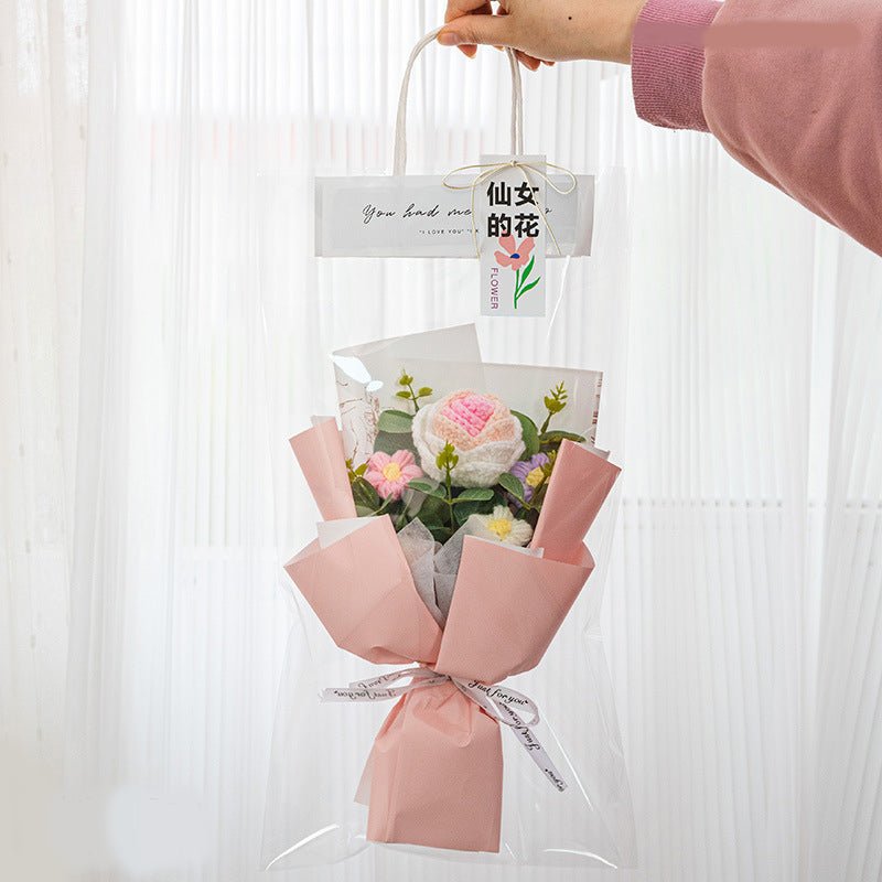 Rose Crochet Bouquet Lovely, Lasting Gift for Any Occasion