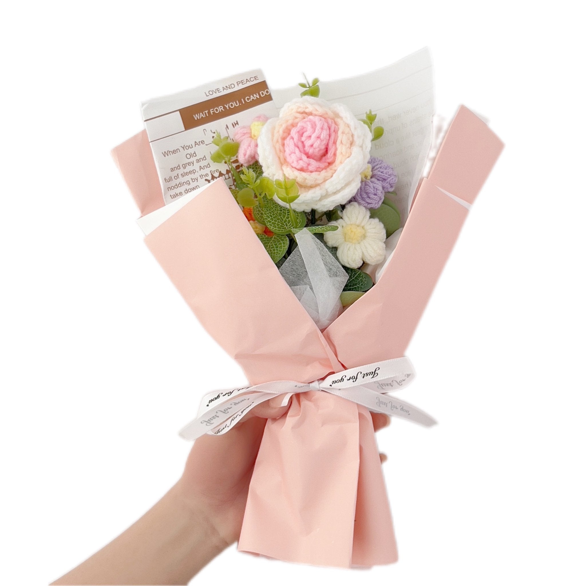 Rose Crochet Bouquet Lovely, Lasting Gift for Any Occasion