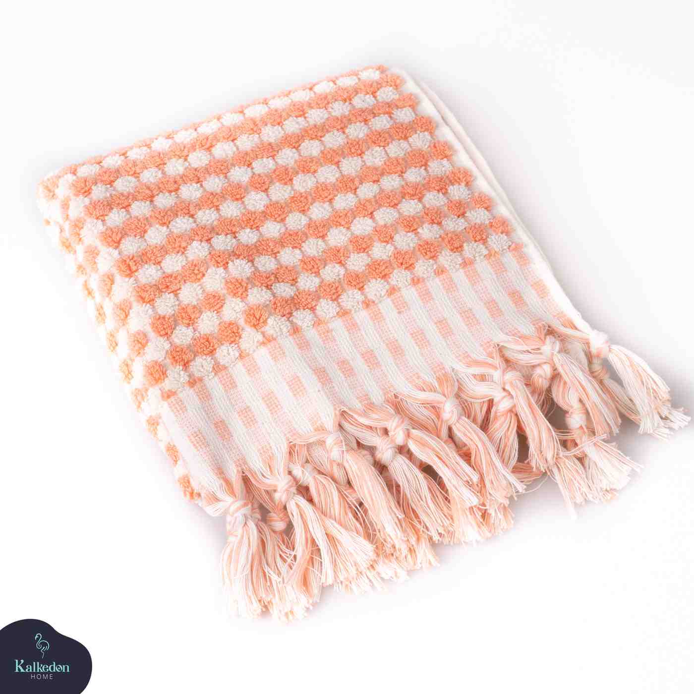 Turkish Cotton Pom Pom Hand Towel