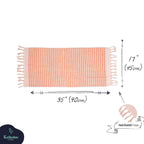 Turkish Cotton Pom Pom Hand Towel