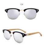Semi Rimless Frame Driving Sunglasses Men Black Business Design Sun Glasses Stylish Cool Polarized Sunglasses For Men  Retro Frame New Driving Sunglasses Outdoor Round Shaped Elegant Shades  Comfortable Eyewear