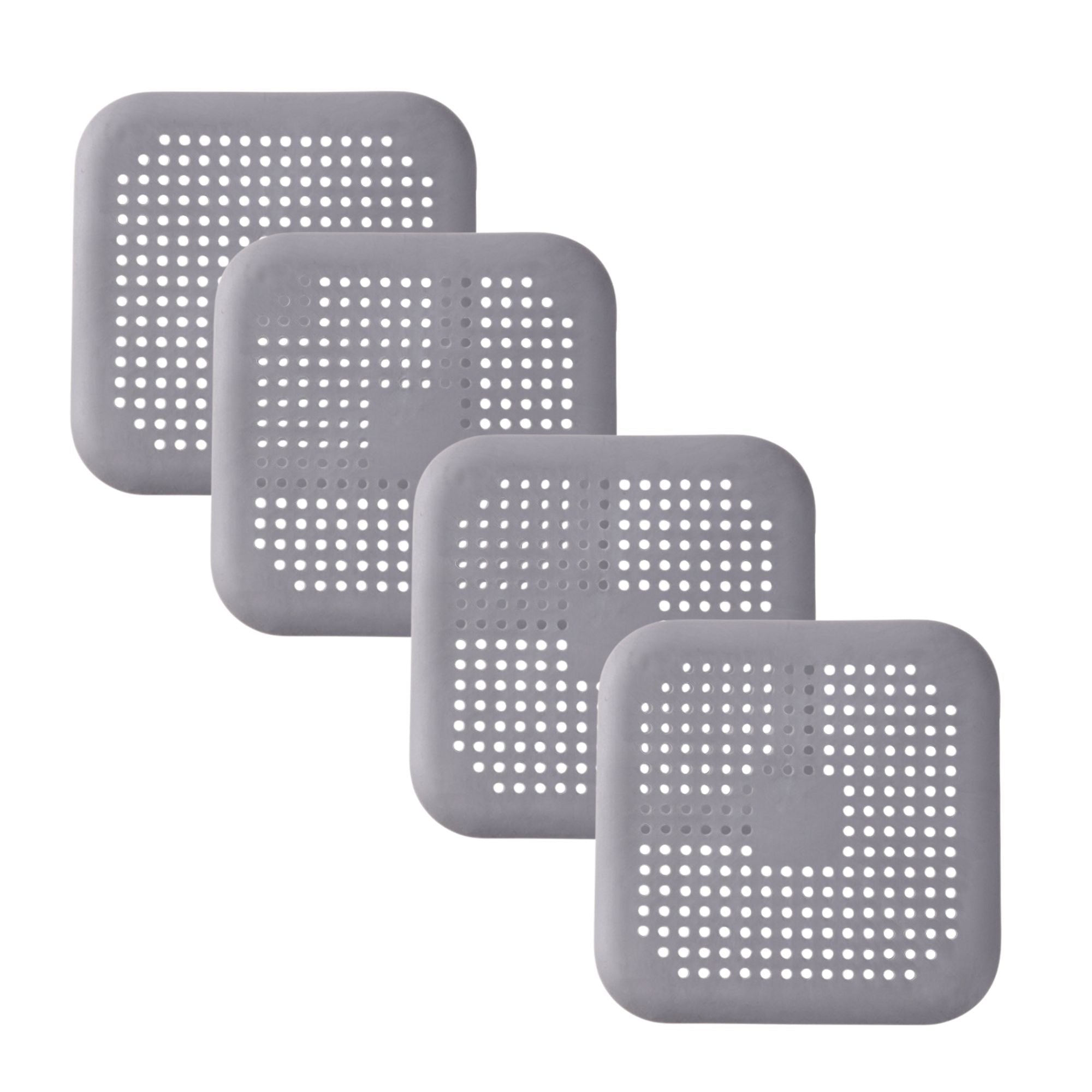 Square Silicone Sink Strainer with Suction