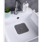 Square Silicone Sink Strainer with Suction