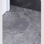 Square Silicone Sink Strainer with Suction