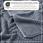 Cotton Diamond Waffle Weave Bath Towel Set - Grayson Collection