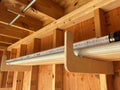 Stud Mounted Shed Storage Organizer Hooks