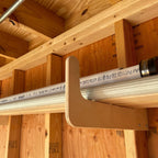 Stud Mounted Shed Storage Organizer Hooks
