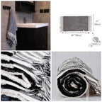 Striped Hand Towel for Bath & Kitchen