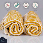 Striped Hand Towel for Bath & Kitchen