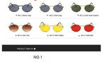 Stylish Round Sunglasses Vintage Design Oval Sunglasses For Women Luxury Circle Shaped Glasses For Women Anti-reflective Fashion Eyeglasses