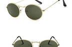 Stylish Round Sunglasses Vintage Design Oval Sunglasses For Women Luxury Circle Shaped Glasses For Women Anti-reflective Fashion Eyeglasses