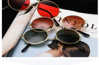 Stylish Round Sunglasses Vintage Design Oval Sunglasses For Women Luxury Circle Shaped Glasses For Women Anti-reflective Fashion Eyeglasses