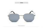 Stylish Small Round Polarized Sunglasses for Men Women Sunglasses For Hexagon Shape Sunglasses New Women Sunglasses In Metal Colorful Frame Glasses Eyewear For Men Women