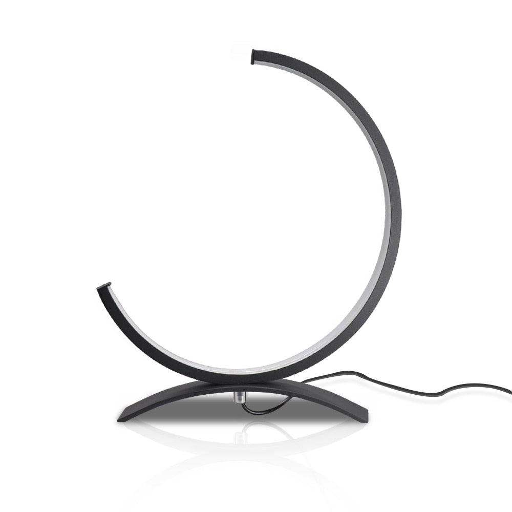 Modern Curves, LED Dimmable Table Lamp