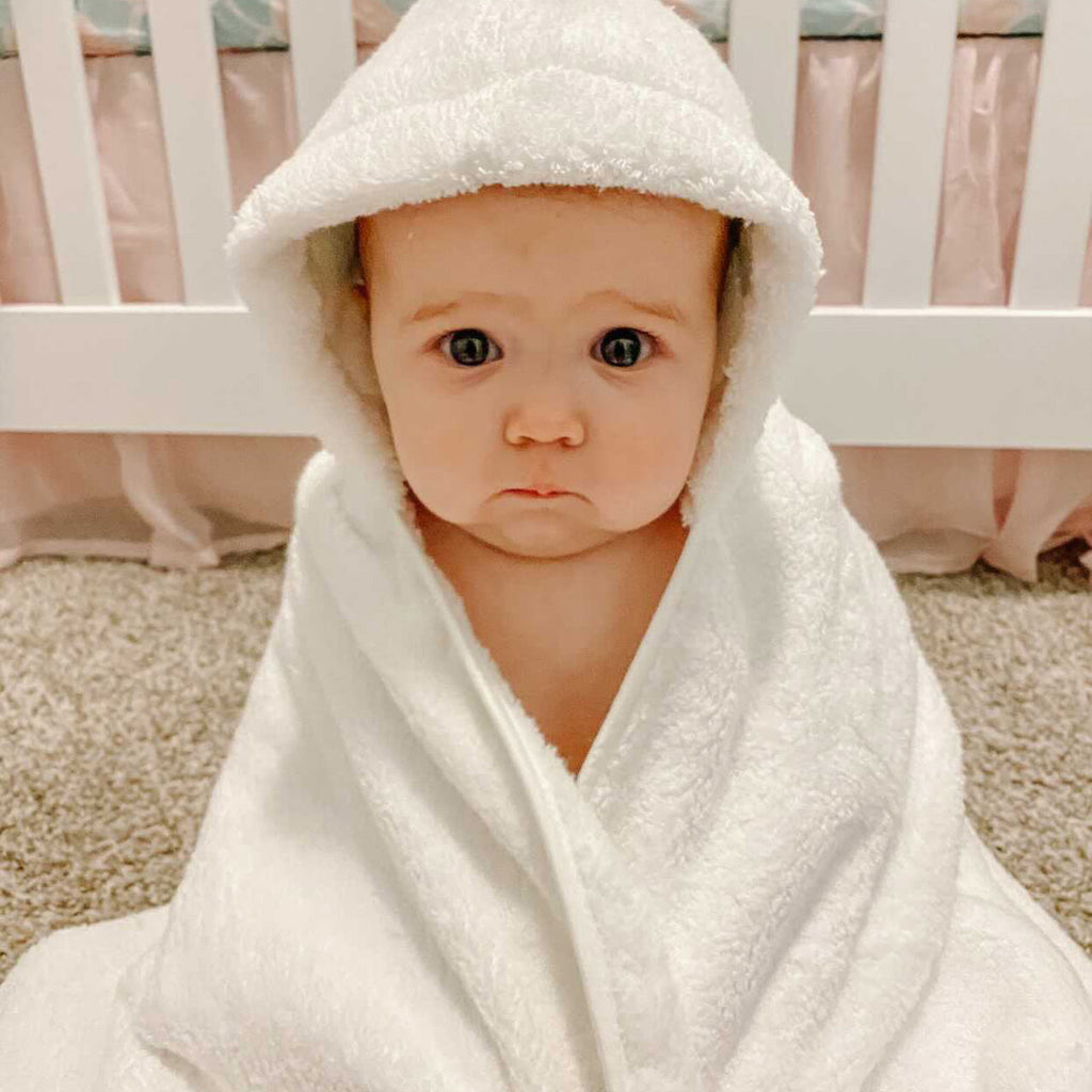 100% Cotton, Thick Hooded Children's Bath Towel