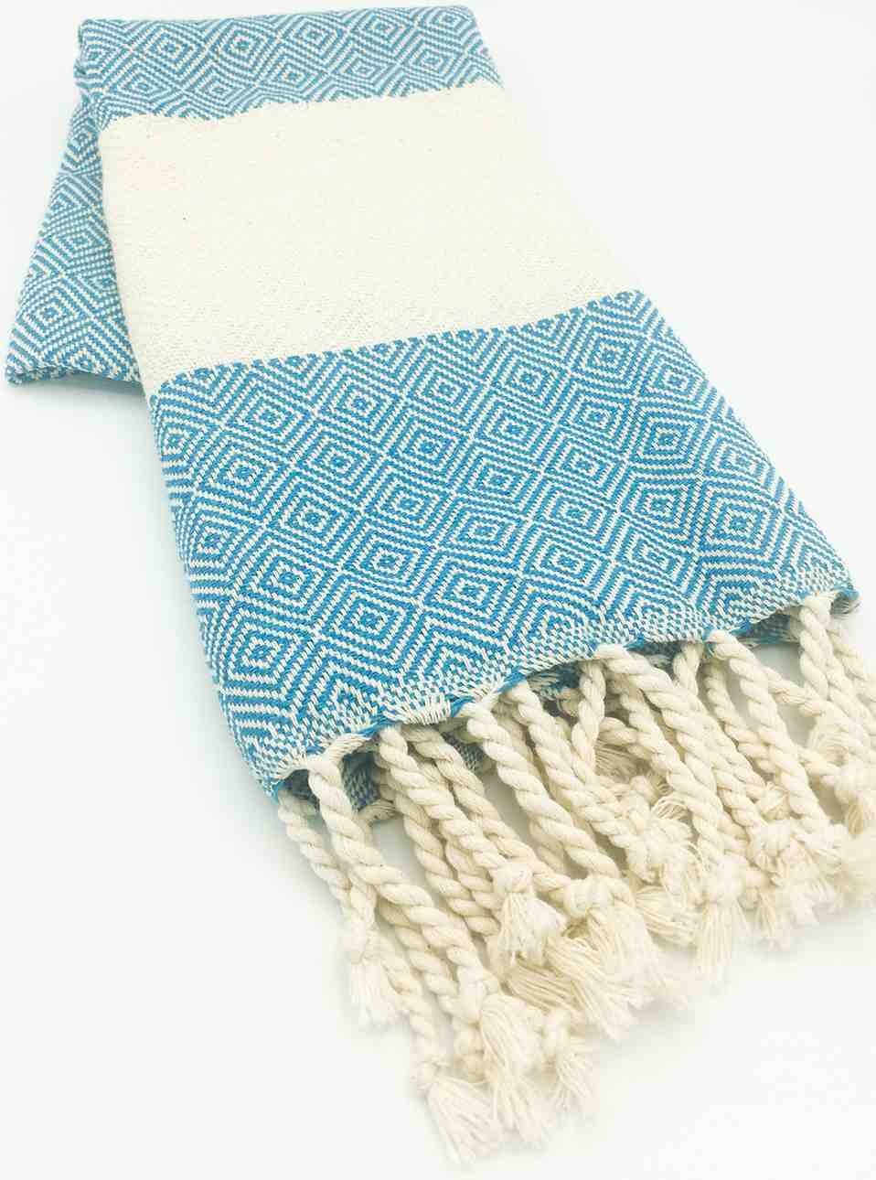 Diamond 100% Turkish Cotton Hand Towel for Bath and Kitchen