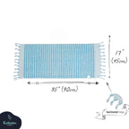 Turkish Cotton Pom Pom Hand Towel