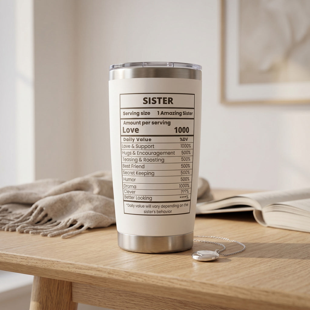 Chic Sister 20oz Insulated Stainless Steel Tumbler