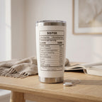 Chic Sister 20oz Insulated Stainless Steel Tumbler