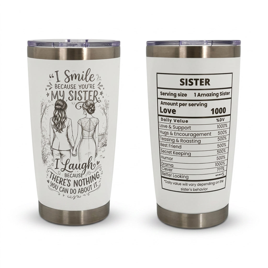 Chic Sister 20oz Insulated Stainless Steel Tumbler