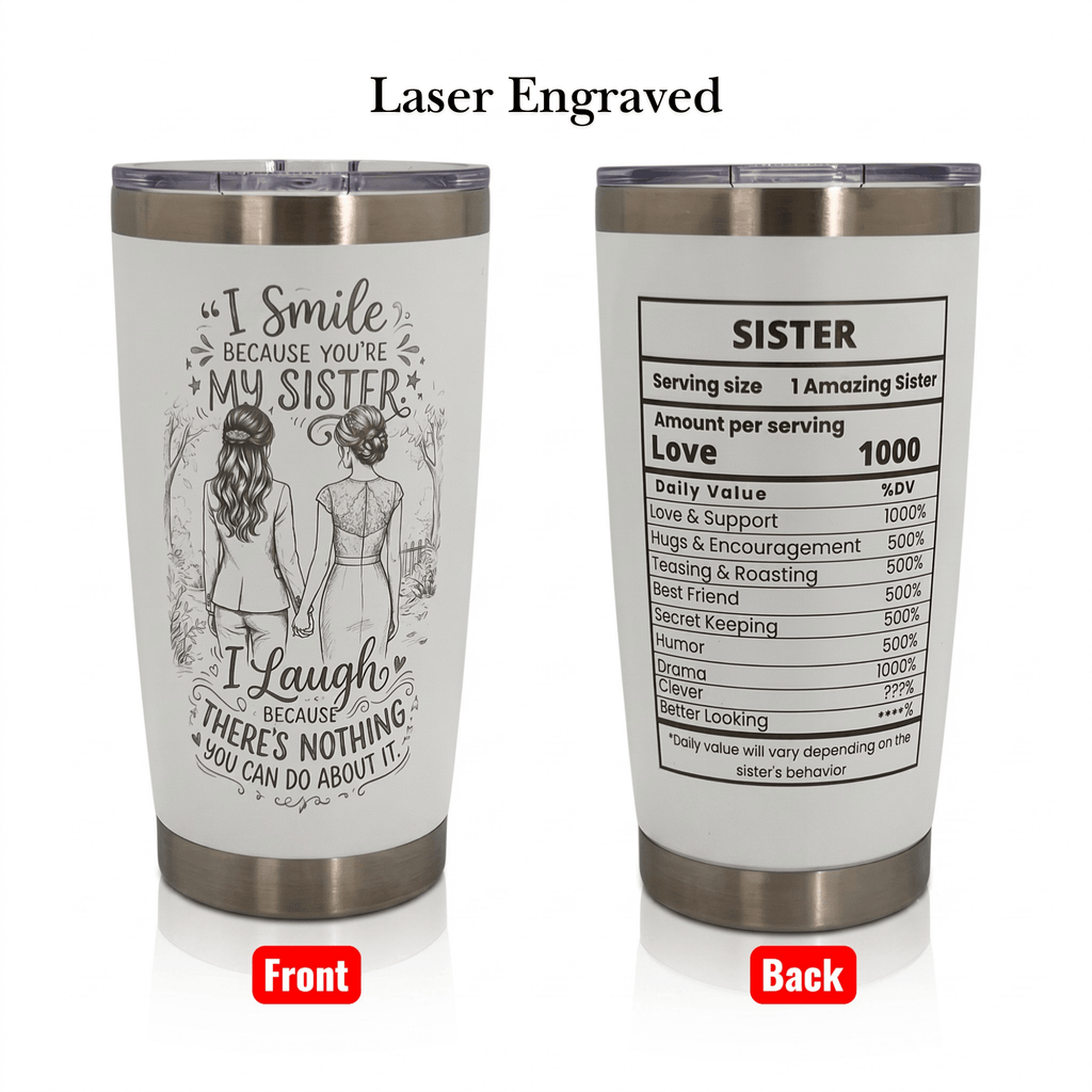 Chic Sister 20oz Insulated Stainless Steel Tumbler