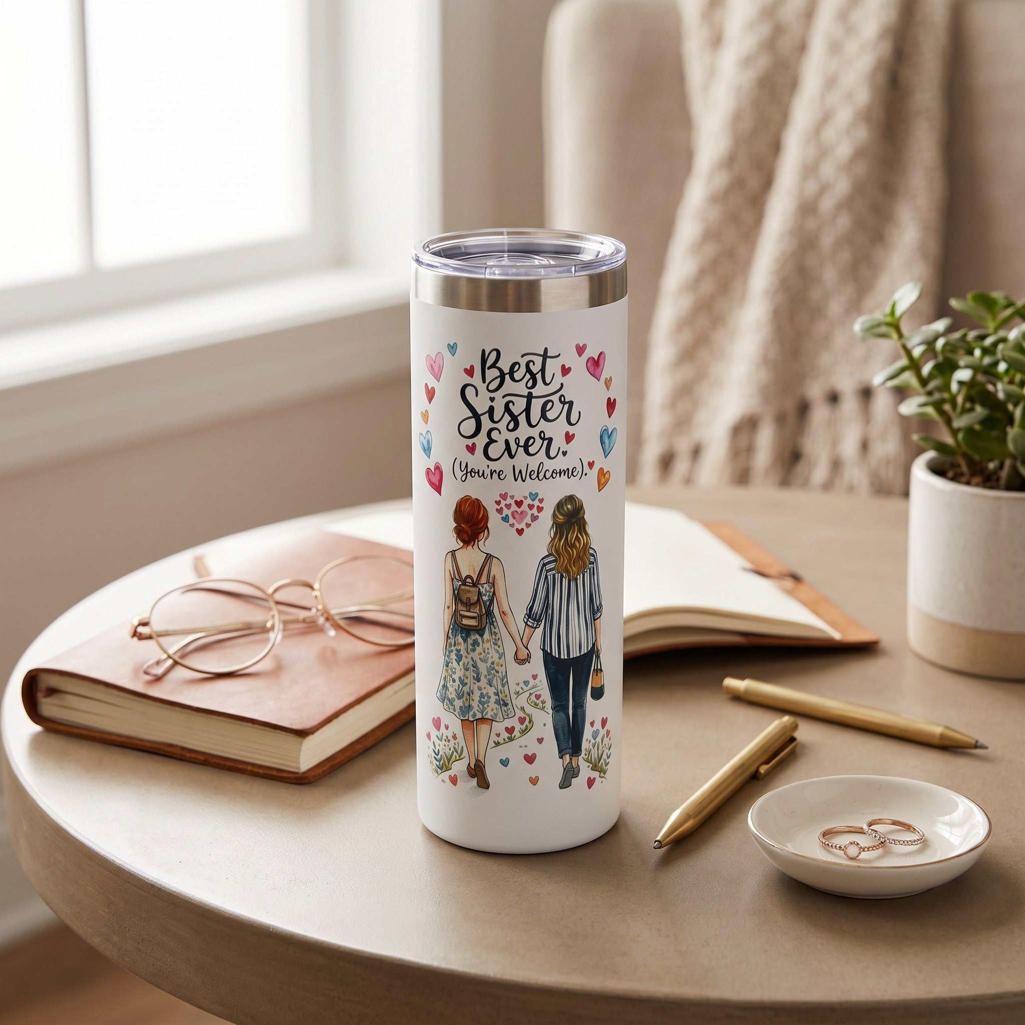 Chic Sister 20oz Insulated Stainless Steel Tumbler