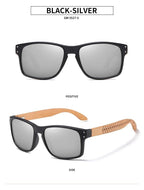 Vintage Wood Handmade Sunglasses Men Polarized Eyewear Outdoor Driving Sun Glasses Reading Glasses For Women Summer Eye Glasses Male Wooden Frame Glasses