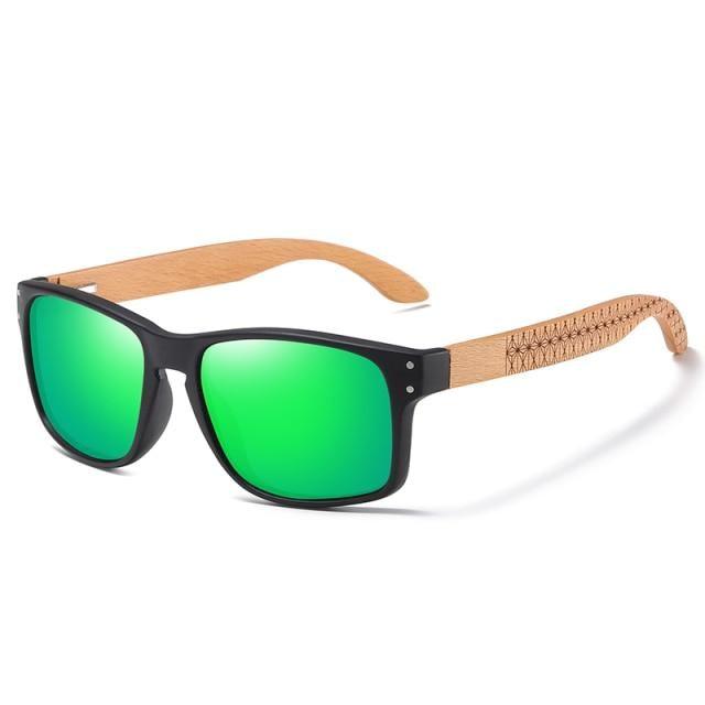 Vintage Wood Handmade Sunglasses Men Polarized Eyewear Outdoor Driving Sun Glasses Reading Glasses For Women Summer Eye Glasses Male Wooden Frame Glasses