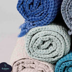 Waffle Turkish Cotton Towel or Towel Set