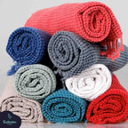 Waffle Turkish Cotton Towel or Towel Set