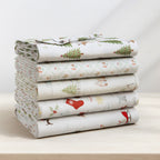 Turkish Cotton Christmas Flannel Sheet - Whittaker Collection