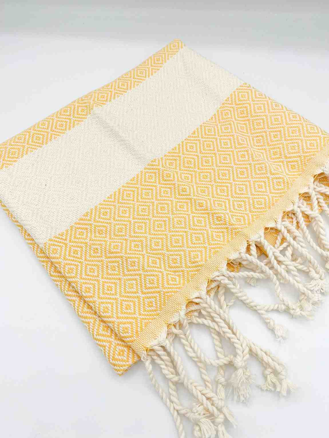 Diamond 100% Turkish Cotton Hand Towel for Bath and Kitchen